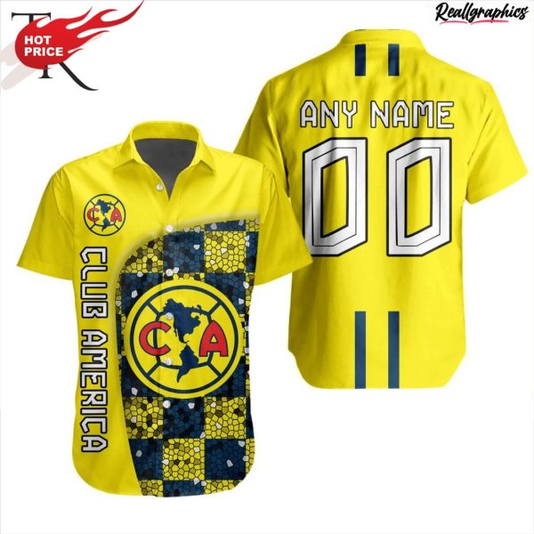 liga mx club america special design concept hawaiian shirt