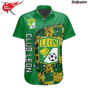 liga mx club leon special design concept hawaiian shirt
