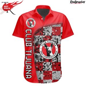 liga mx club tijuana special design concept hawaiian shirt