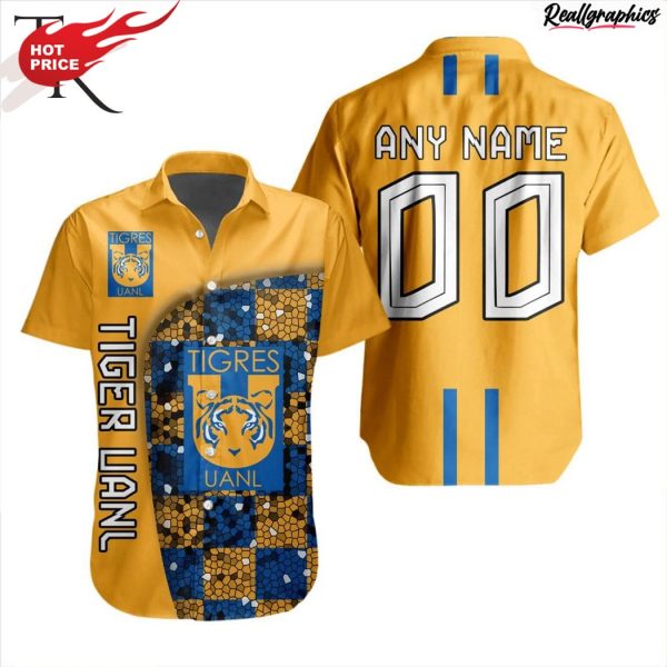 liga mx tigres uanl special design concept hawaiian shirt