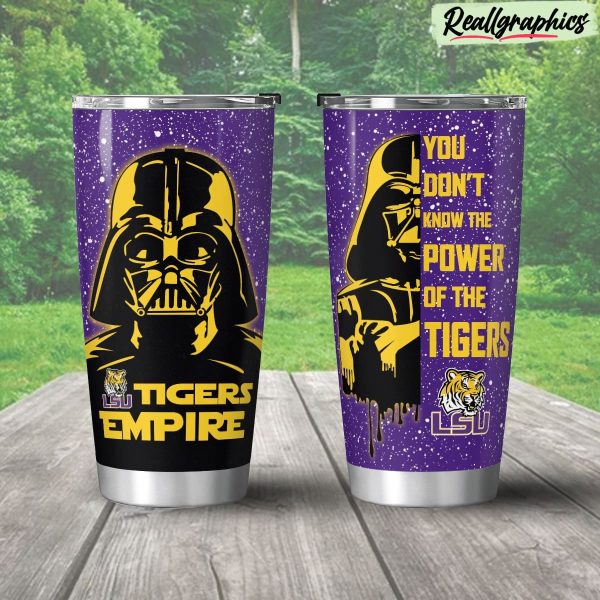 lsu tigers empire stainless steel tumbler