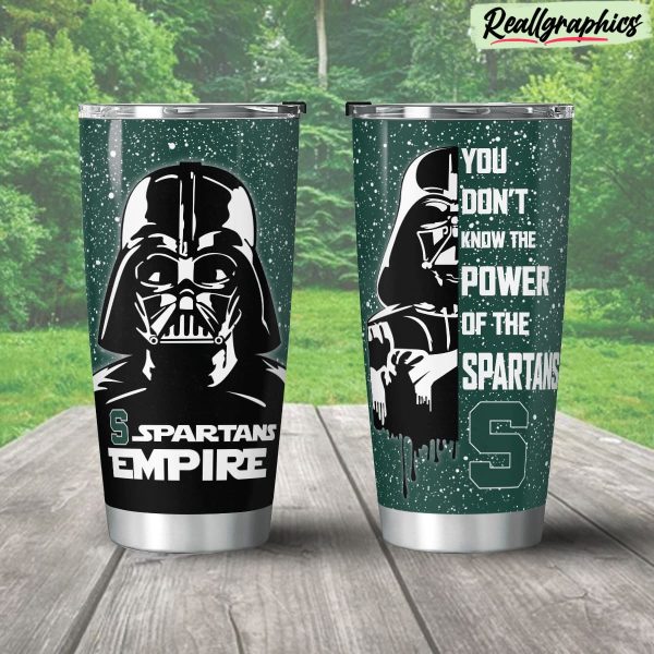 michigan state spartans empire stainless steel tumbler