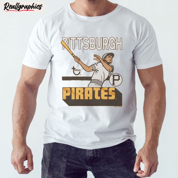 mlb x topps pittsburgh pirates unisex shirt