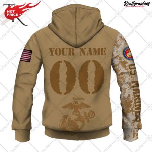 nba portland trail blazers marine corps special designs hoodie