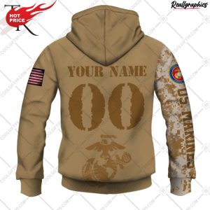 nba utah jazz marine corps special designs hoodie