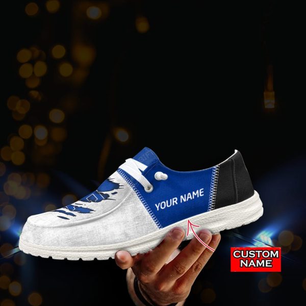 ncaa air force falcons custom name hey dude shoes, air force falcons gifts for fans