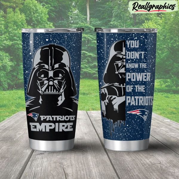 new england patriots empire stainless steel tumbler