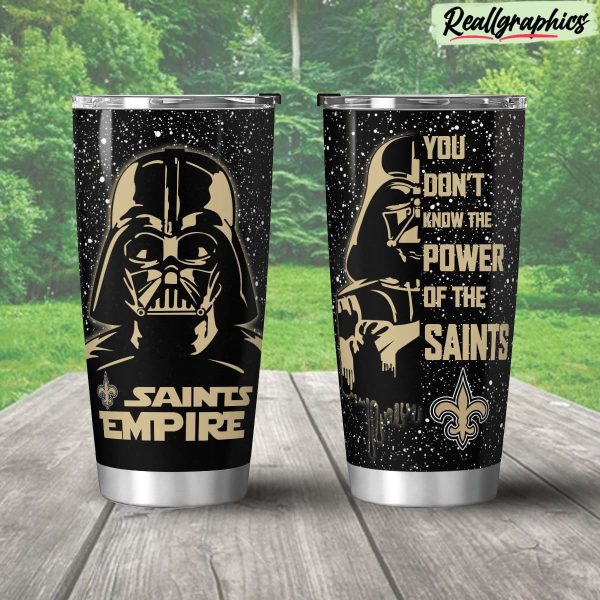 new orleans saints empire stainless steel tumbler