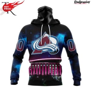 nhl colorado avalanche special with ball arena hoodie