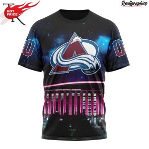 nhl colorado avalanche special with ball arena hoodie