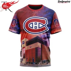 nhl montreal canadiens special design with bell centre hoodie