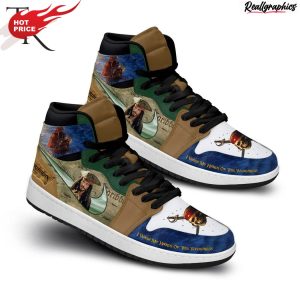 pirates of the caribbean i wash my hands of this weirdness air jordan 1 hightop sneaker boots