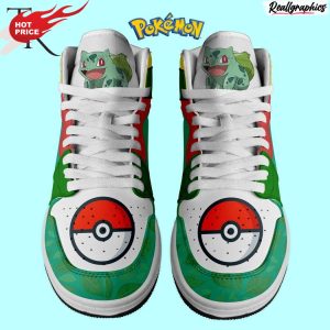 pokemon bulbasaur air jordan 1 hightop sneaker boots