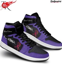 premium custom name usher air jordan 1 hightop sneaker boots