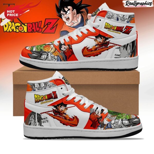 premium dragon ball z air jordan 1 hightop sneaker boots