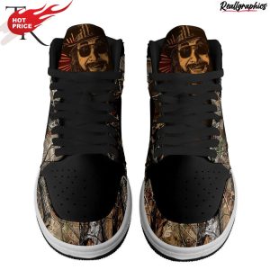premium hank williams jr air jordan 1 hightop sneaker boots
