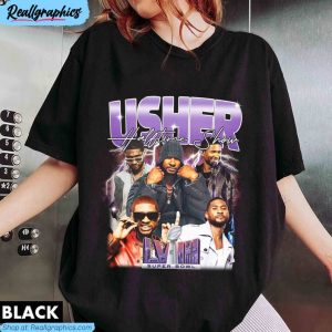 rapper usher sweatshirt , cute super bowl 2024 unisex shirt