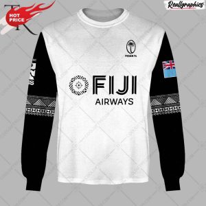 rugby 7s 2024 fiji jersey style hoodie