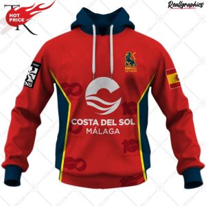 rugby 7s 2024 spain jersey style hoodie