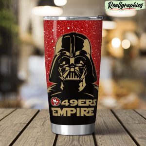 san francisco 49ers empire stainless steel tumbler