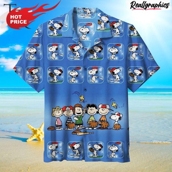 snoopy 4ever hawaiian shirt