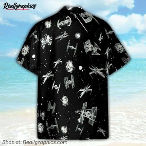 spaceship star wars cosplay costume hawaiian shirt