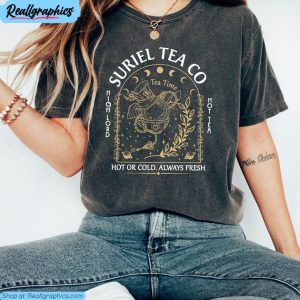 suriel tea co shirt, a court of thorns and roses sweatshirt sweater