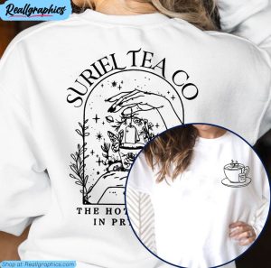 the hottest tea gildan t shirt, suriel tea co unisex shirt