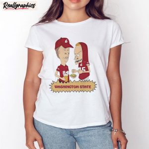 washington state cougars beavis and butt-head unisex shirt