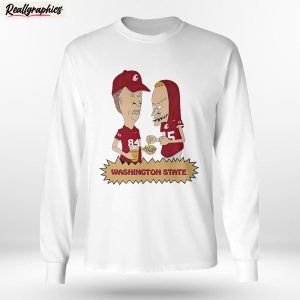 washington state cougars beavis and butt-head unisex shirt