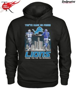 you've made us proud lions thank you for the memories unisex shirt