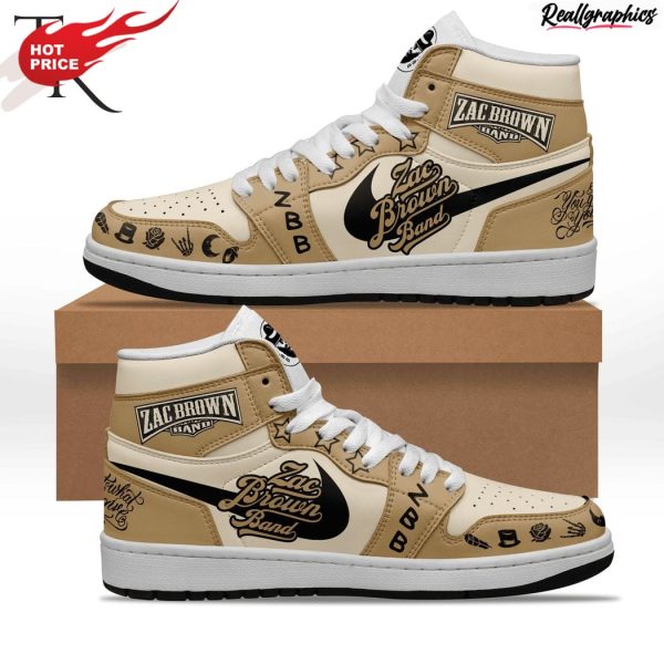 zac brown band air jordan 1 hightop sneaker boots