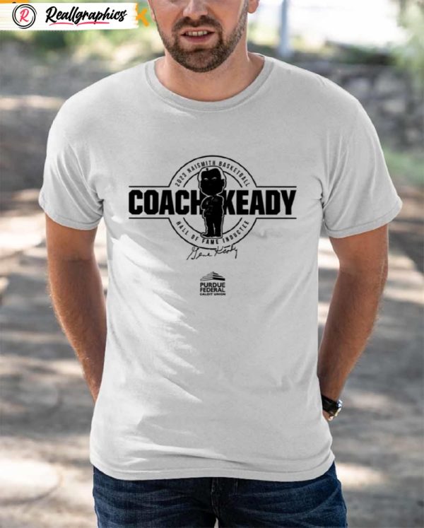 2023 naismith basketball coach keady hall of fame inductee shirt
