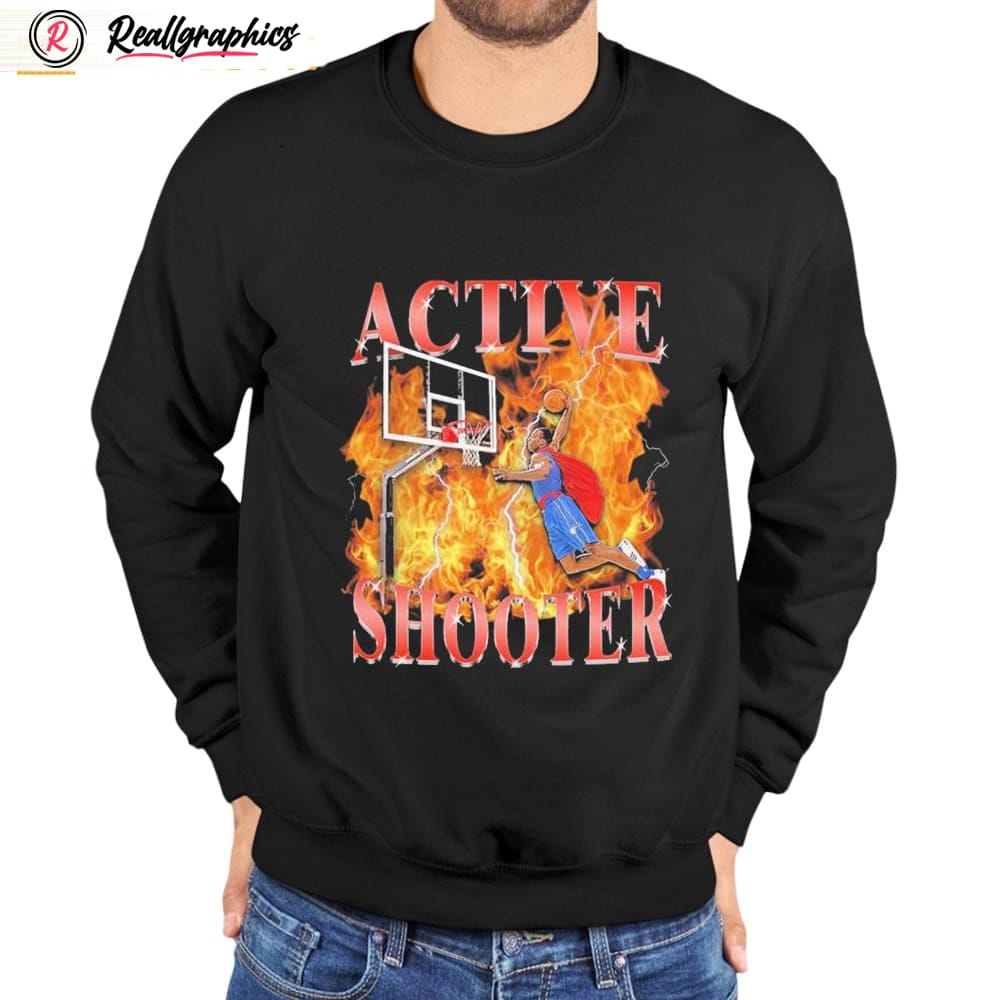 active shooter unisex shirt, hoodie, sweatshirt