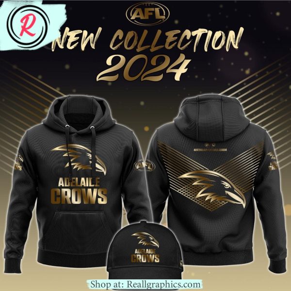 afl adelaide crows new collection 2024 all over printed hoodie