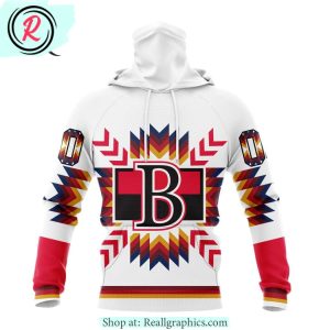 ahl belleville senators special design with native pattern hoodie