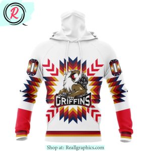 ahl grand rapids griffins special design with native pattern hoodie
