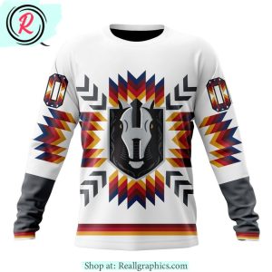 ahl henderson silver knights special design with native pattern hoodie
