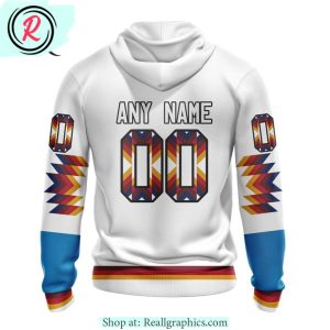 ahl san diego gulls special design with native pattern hoodie