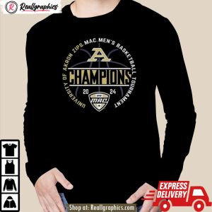 akron zips 2024 mac men's basketball conference tournament champions unisex shirt