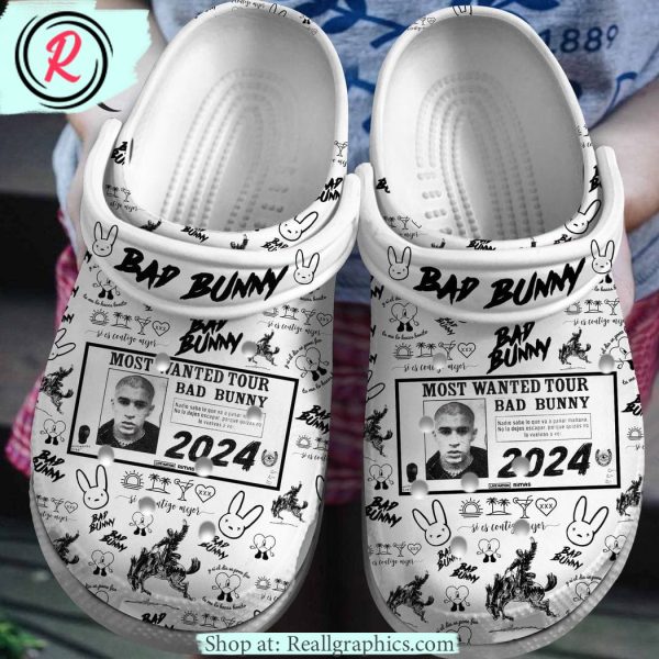 bad bunny most wanted tour 2024 classic crocs