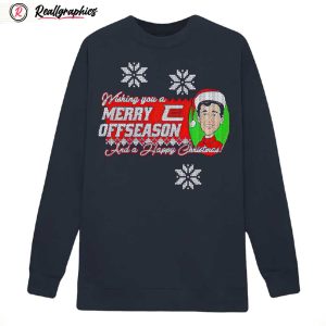 chase elliott wishing you a merry offseason and a happy christmas shirt