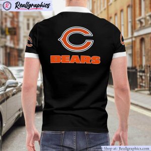 chicago bears american flag polo shirt, chicago bears apparel