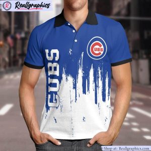 chicago cubs lockup victory polo shirt, chicago cubs fan shirt for sale