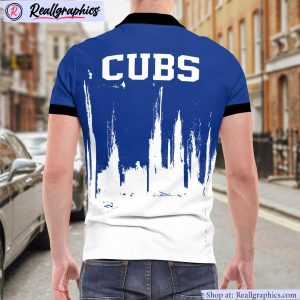 chicago cubs lockup victory polo shirt, chicago cubs fan shirt for sale