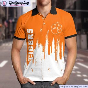 clemson tigers lockup victory polo shirt, clemson gifts for fans