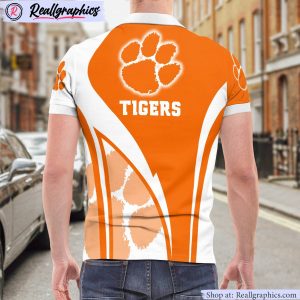 clemson tigers magic team logo polo shirt, clemson tigers merch
