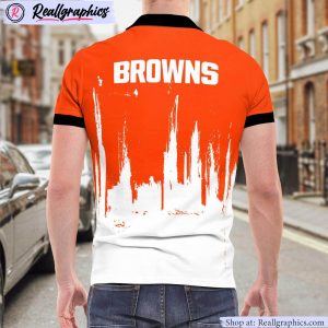 cleveland browns lockup victory polo shirt, cleveland browns fan shirt