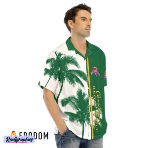 crown royal regal apple tropical coconut trees hawaiian shirt