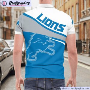 detroit lions comprehensive charm polo shirt, lions team gifts